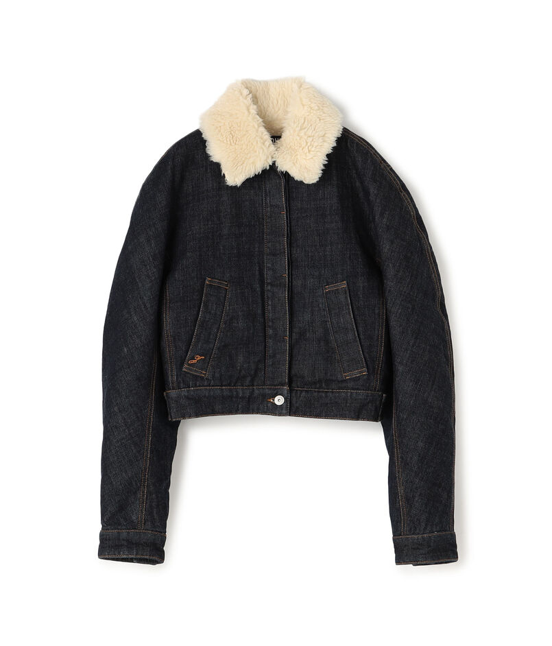 JACQUEMUS LE BOMBER DE-NIMES OVALO デニムジャケット