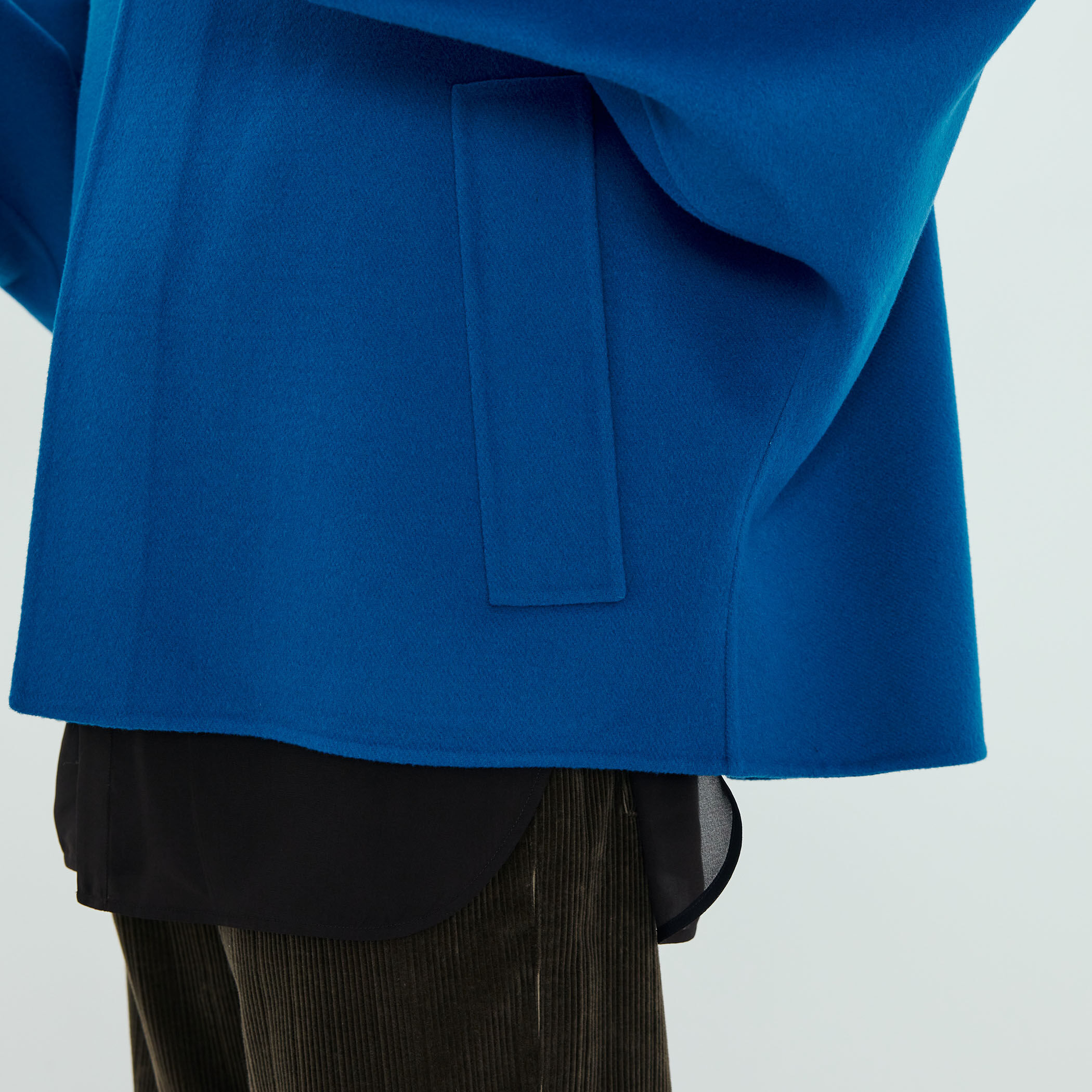 ウールダブルフェイス マントコート｜トゥモローランド 公式通販