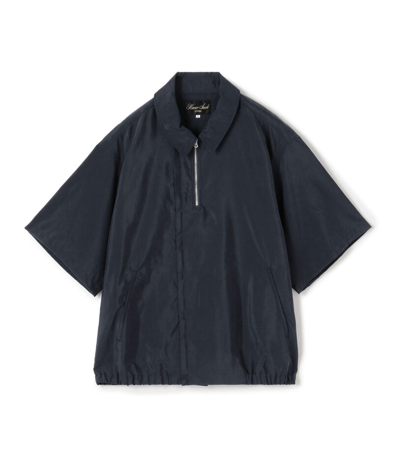 HAVERSACK ATTIRE シルクナイロン プルオーバーシャツ