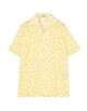 JIL SANDER SHIRT 223 コットンプリント オープンカラーシャツ