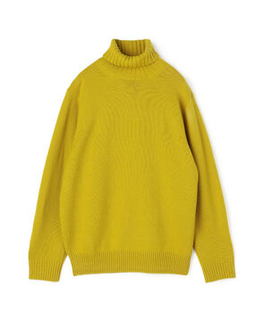 ■TOMORROWLAND TRICOT スーパーファインラムウール タートルネックニット