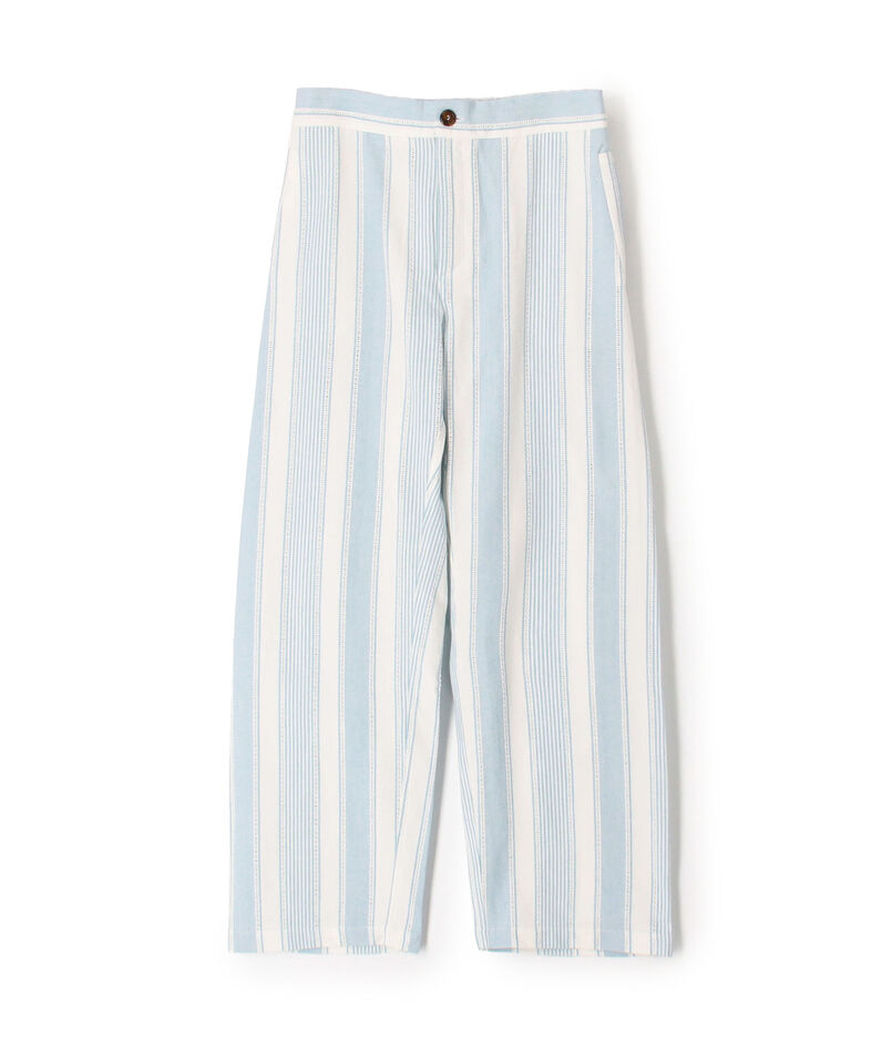 erEvan CAPON TROUSERS コットンストライプ パンツ
