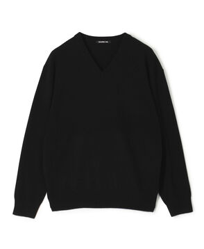 スコットランドカシミヤ Vネックプルオーバー