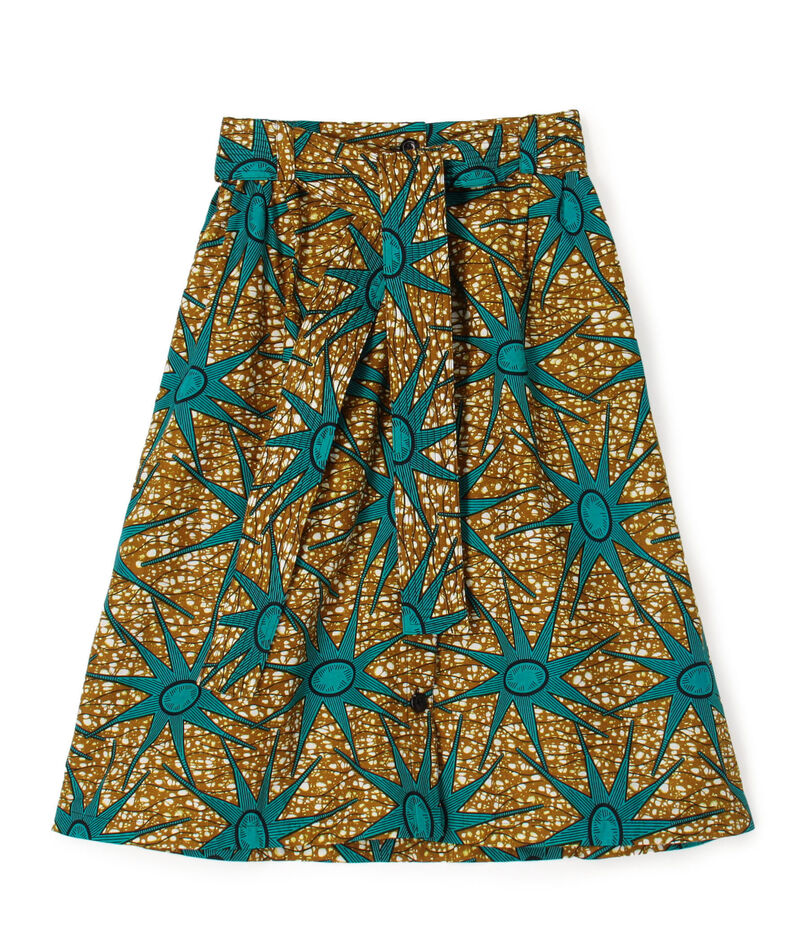 ODILE JACOBS SKIRT プリントスカート