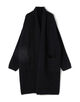 ■ダブルフェイスパイル ショールカラーコート