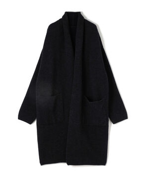 ■ダブルフェイスパイル ショールカラーコート