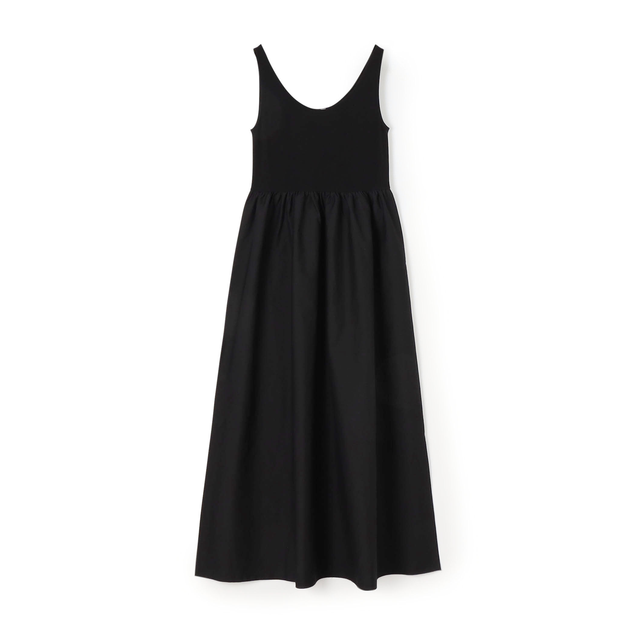 beautiful people タンクトップワンピース 黒 レディース】double-end sheer rib jersey tank top | beautiful