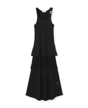 WALES BONNER SERENITY DRESS コットン レイヤードワンピース