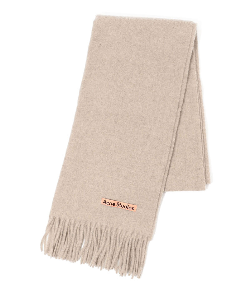 Acne Studios CANADA NARROW ウールフリンジストール