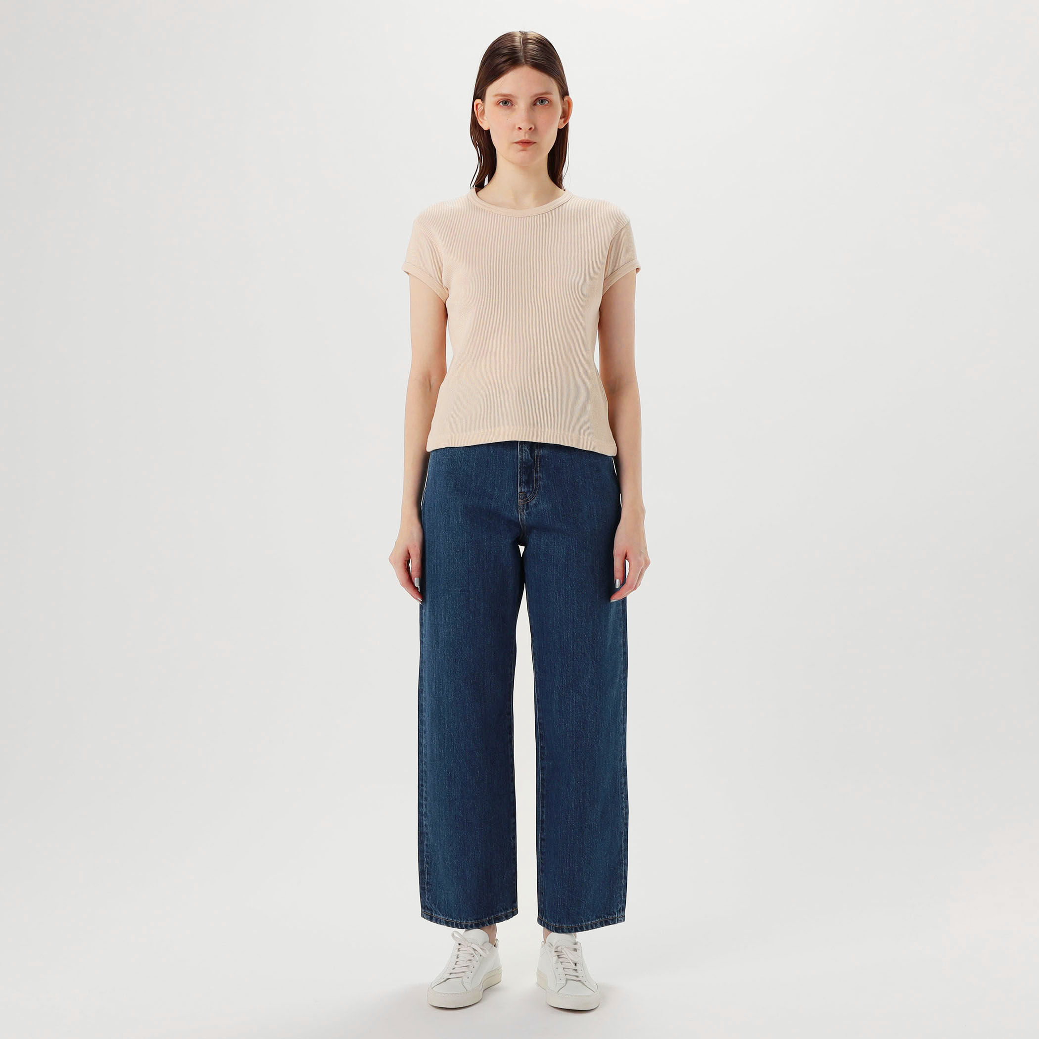 Acne Studios - フェイデッド ロゴ Tシャツ | HBX - ハイプ