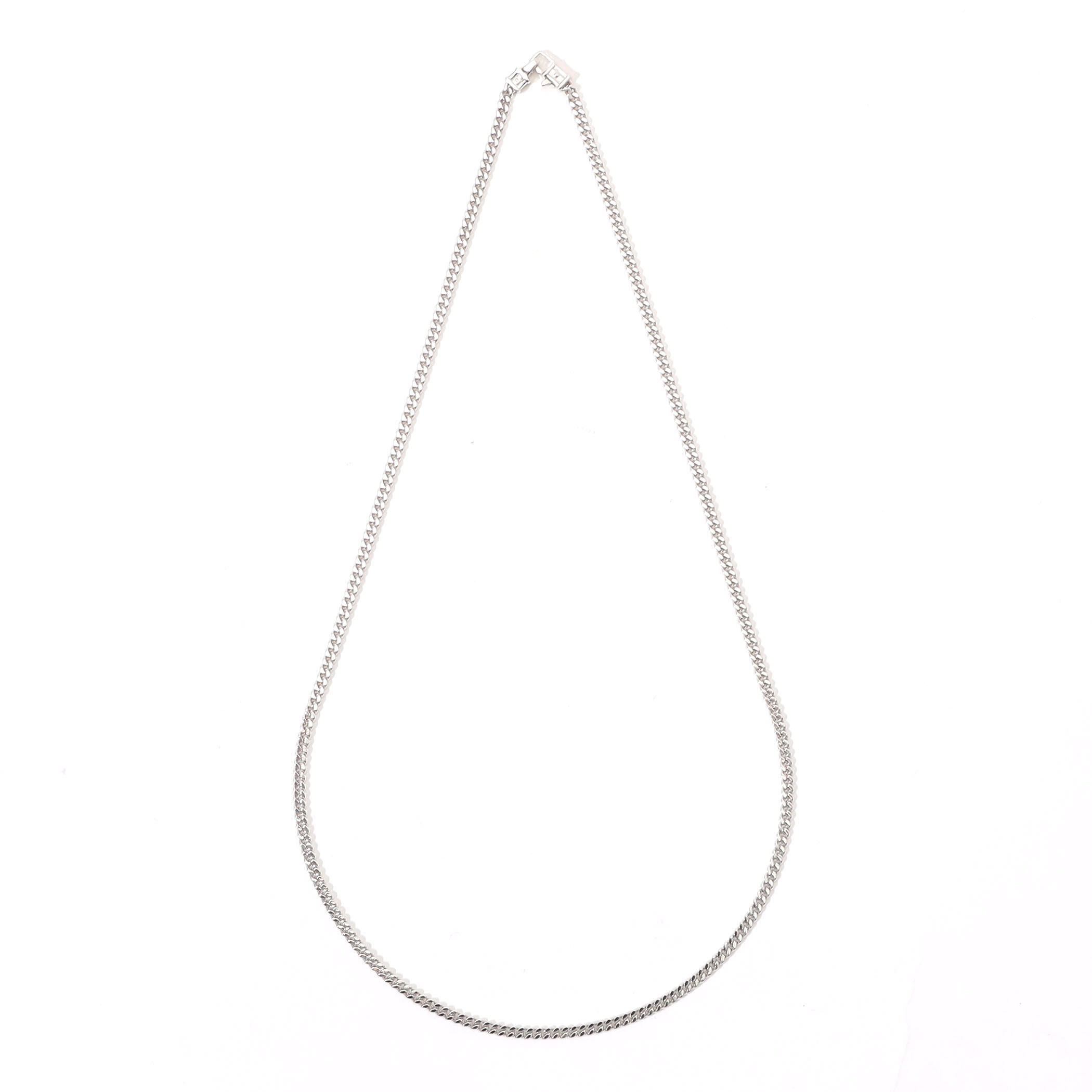TOM WOOD Curb Chain M 20.5inch ネックレス｜トゥモローランド 公式通販