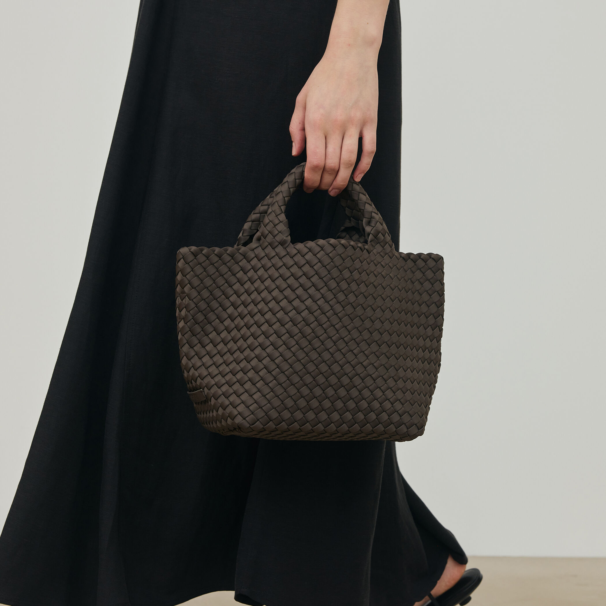【軽量×高見え】[NAGHEDI] St Barths スモール トートバッグ 黒 新品 NAGHEDI ナゲディSt Barths Small Tote 黒