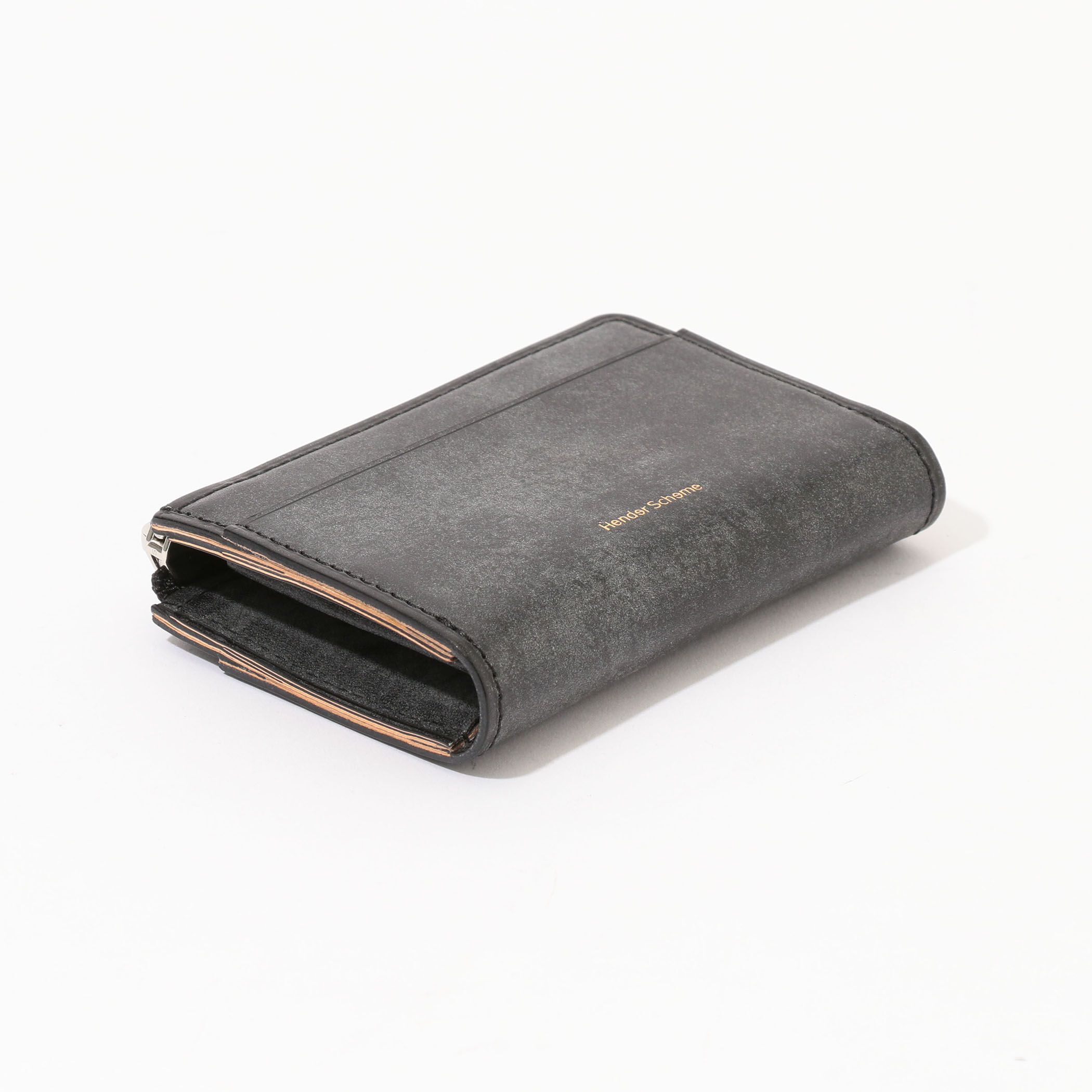 独特の光沢と風合いを得られますHender Scheme エンダースキーマ mini purse 財布