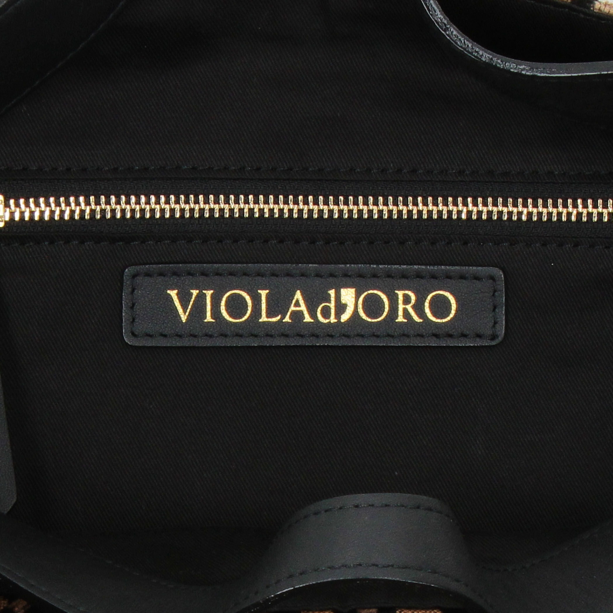 別注】VIOLAd'ORO ジャガード レオパードバッグ｜トゥモローランド