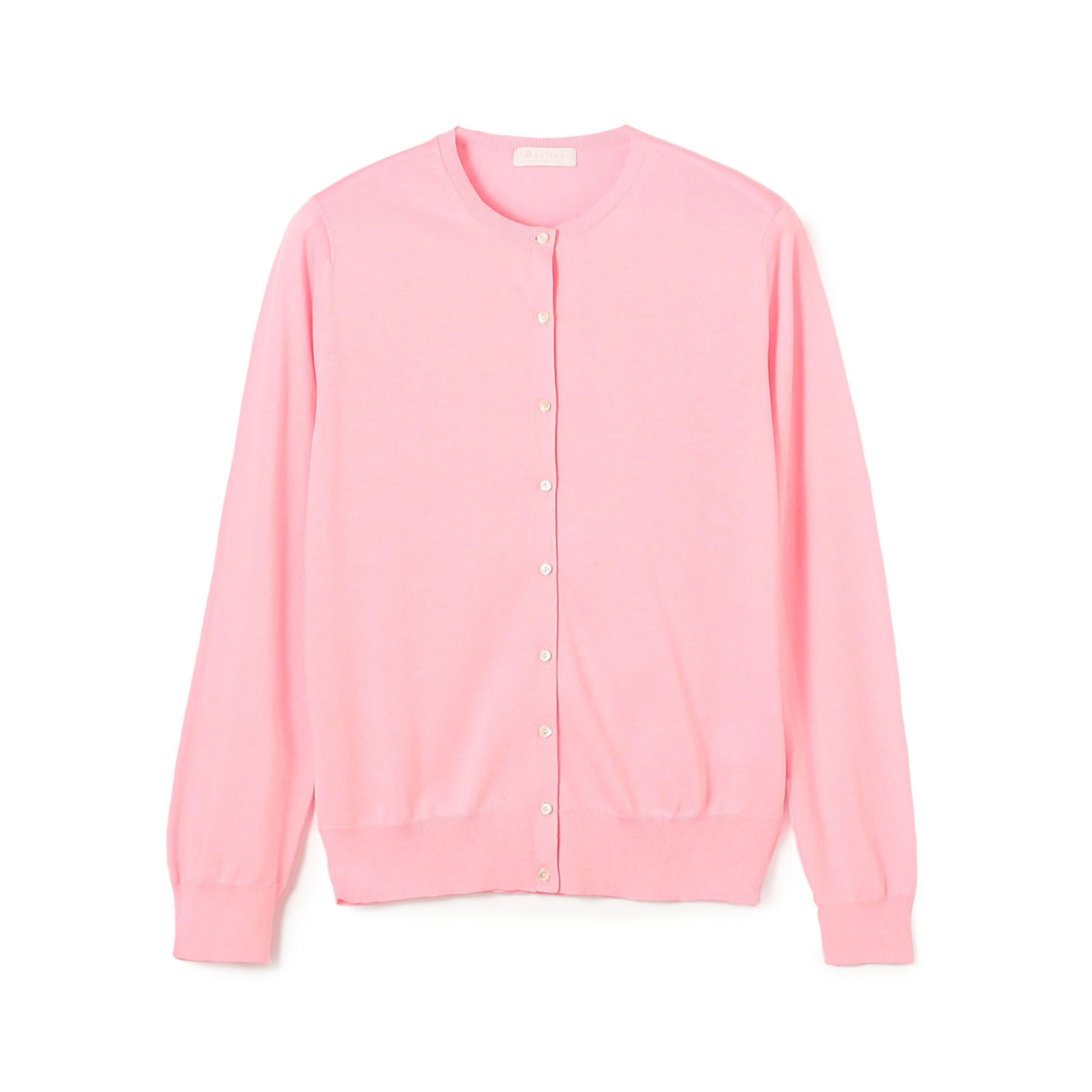 ハイゲージコットン クルーネックカーディガン｜トゥモローランド 公式通販