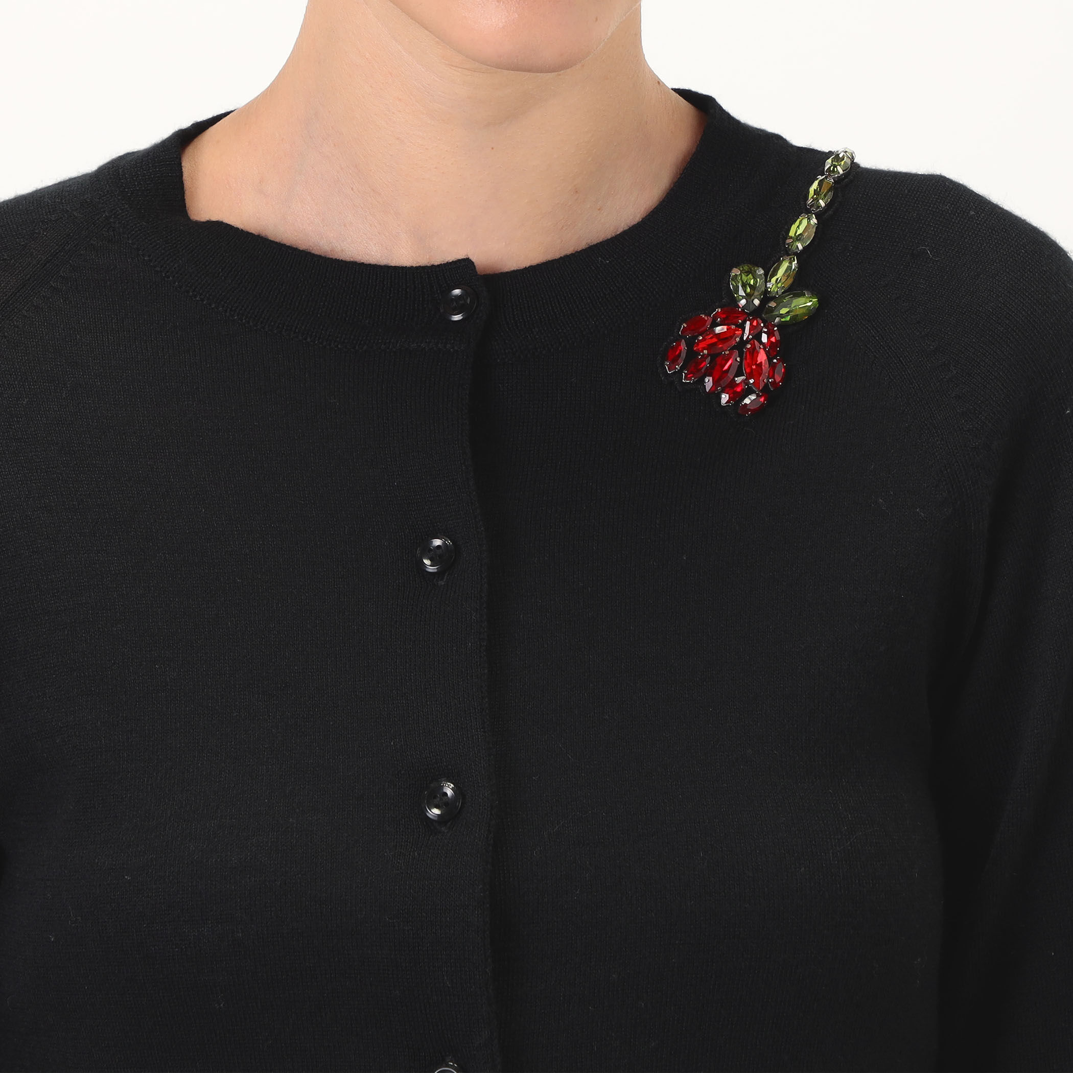 Simone Rocha CARDIGAN W/ EMB エンブロイダリー カーディガン