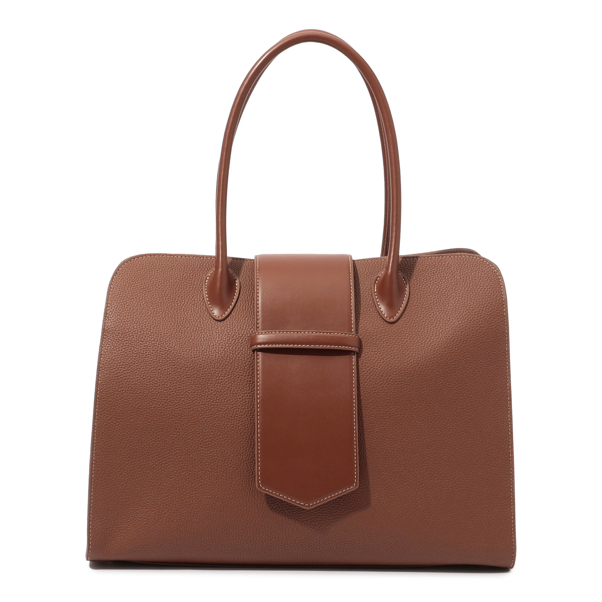【FALORNI UOMO】レザーボストンバッグ トゥモローランド購入品 TOMORROWLAND（トゥモローランド） ボストンバッグ SegeN コットン