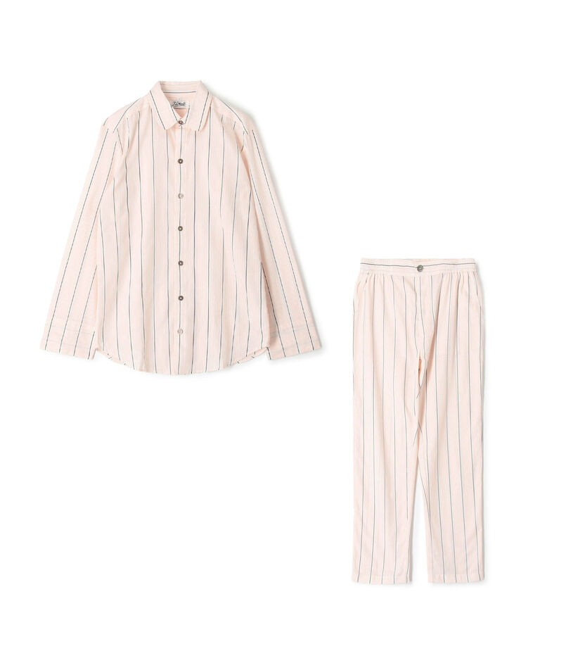 P.LE MOULT コットン ストライプパジャマ