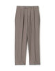 CARUSO ウール ストライプ 2プリーツスラックス