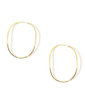 BAR Jewellery CONTOUR ゴールドピアス