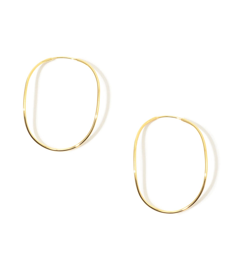 BAR Jewellery CONTOUR ゴールドピアス