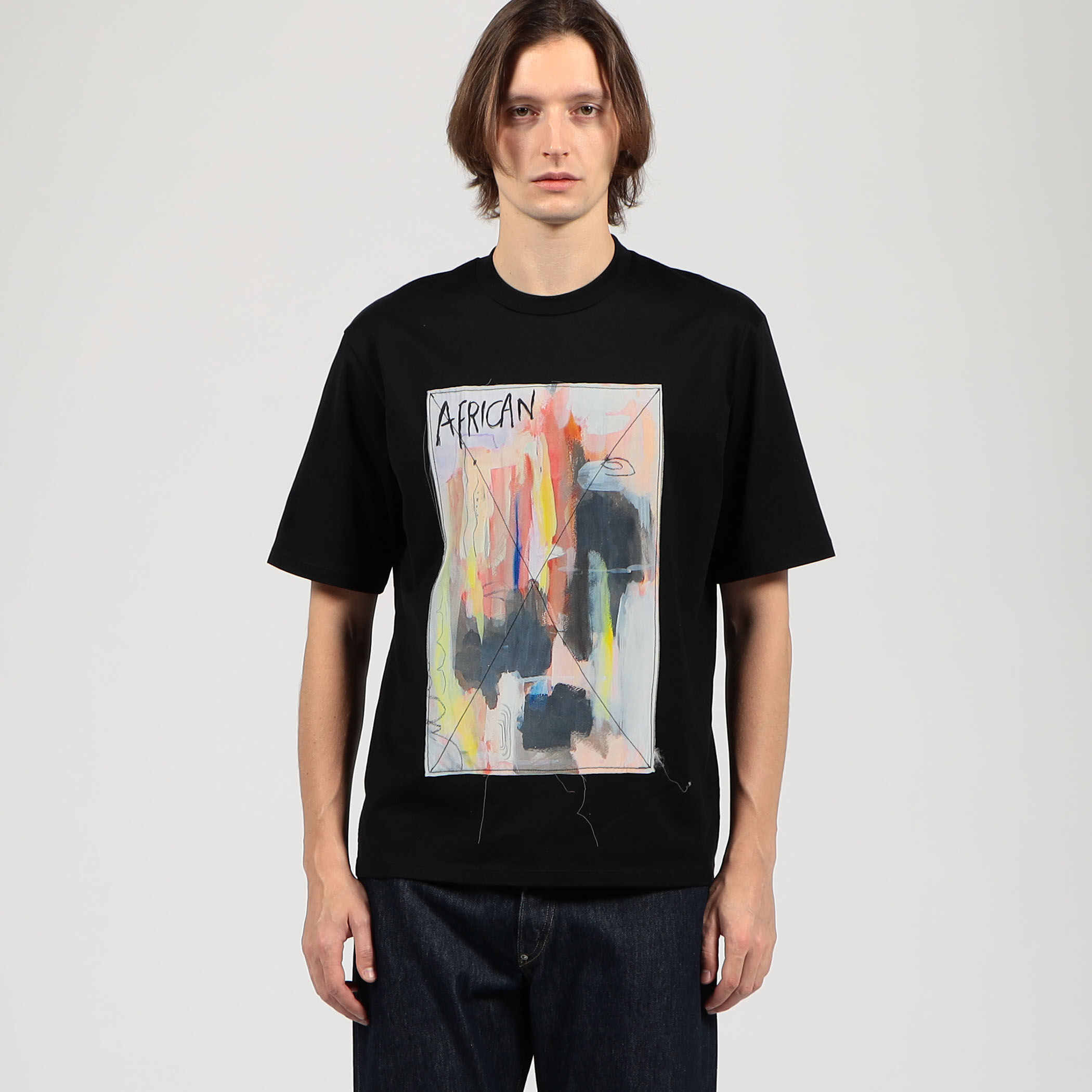 mando コットン シルクプリント Tシャツ｜トゥモローランド 公式サイト