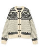 HYKE NORDIC CARDIGAN カーディガン