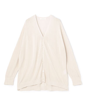 ■ガーゼコットン Vネックカーディガン