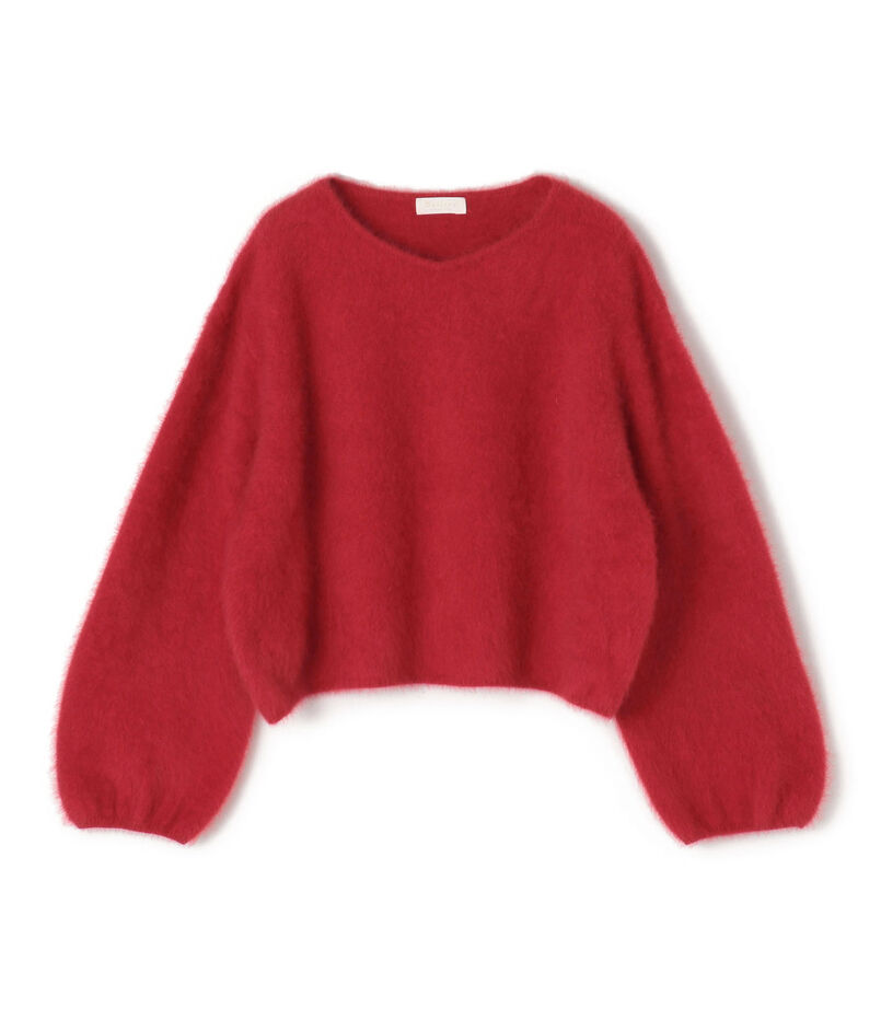 フォックスカシミヤ Vネックプルオーバー