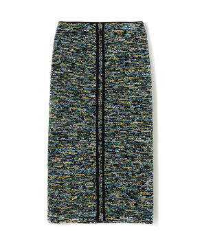 モザイクモール ダブルジップ タイトスカート