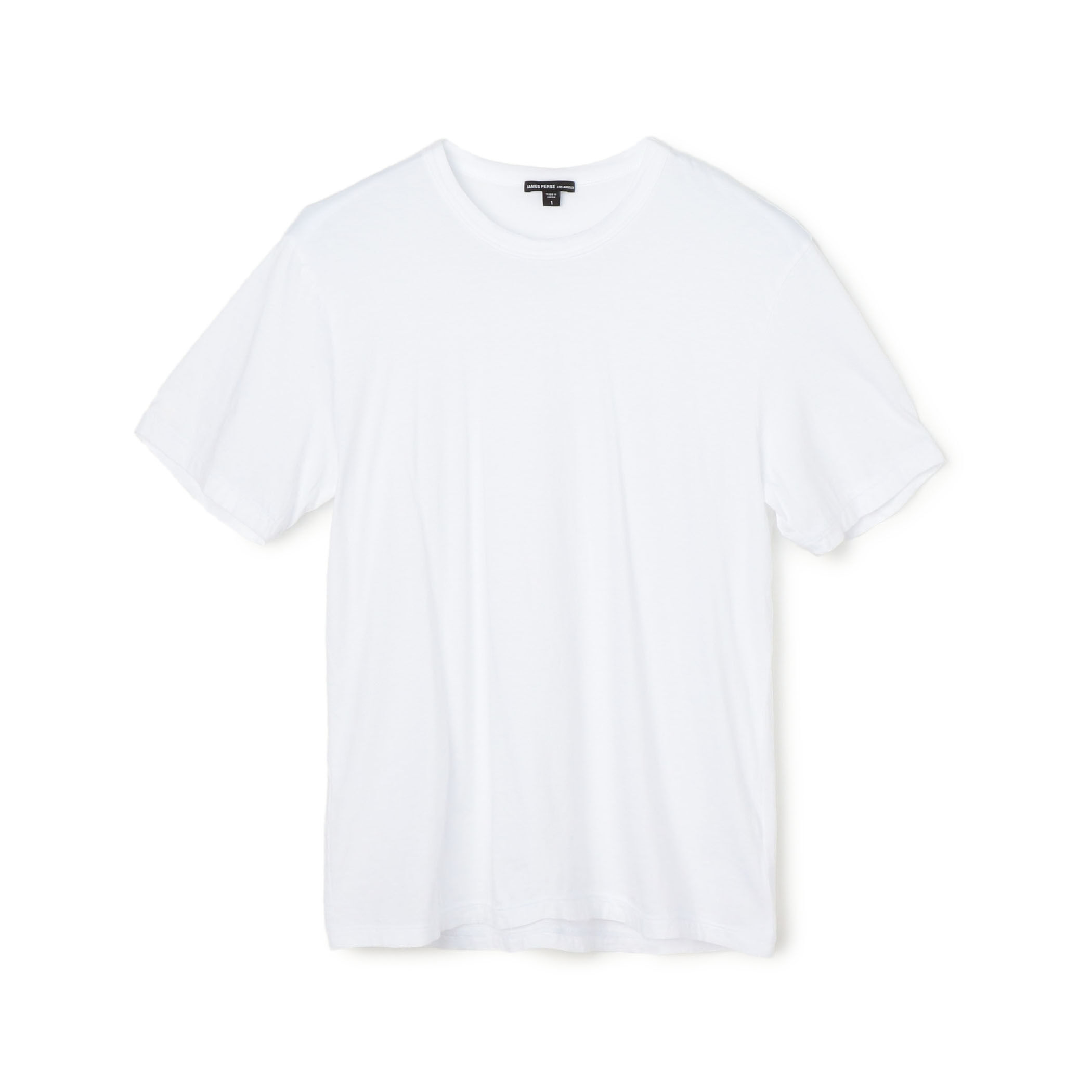 【新品未使用箱付き❣️】JAMES PERSE クルーネック Tシャツ ホワイト リュクス ジャージークルーネックTシャツ MELJ3199｜トゥモローランド