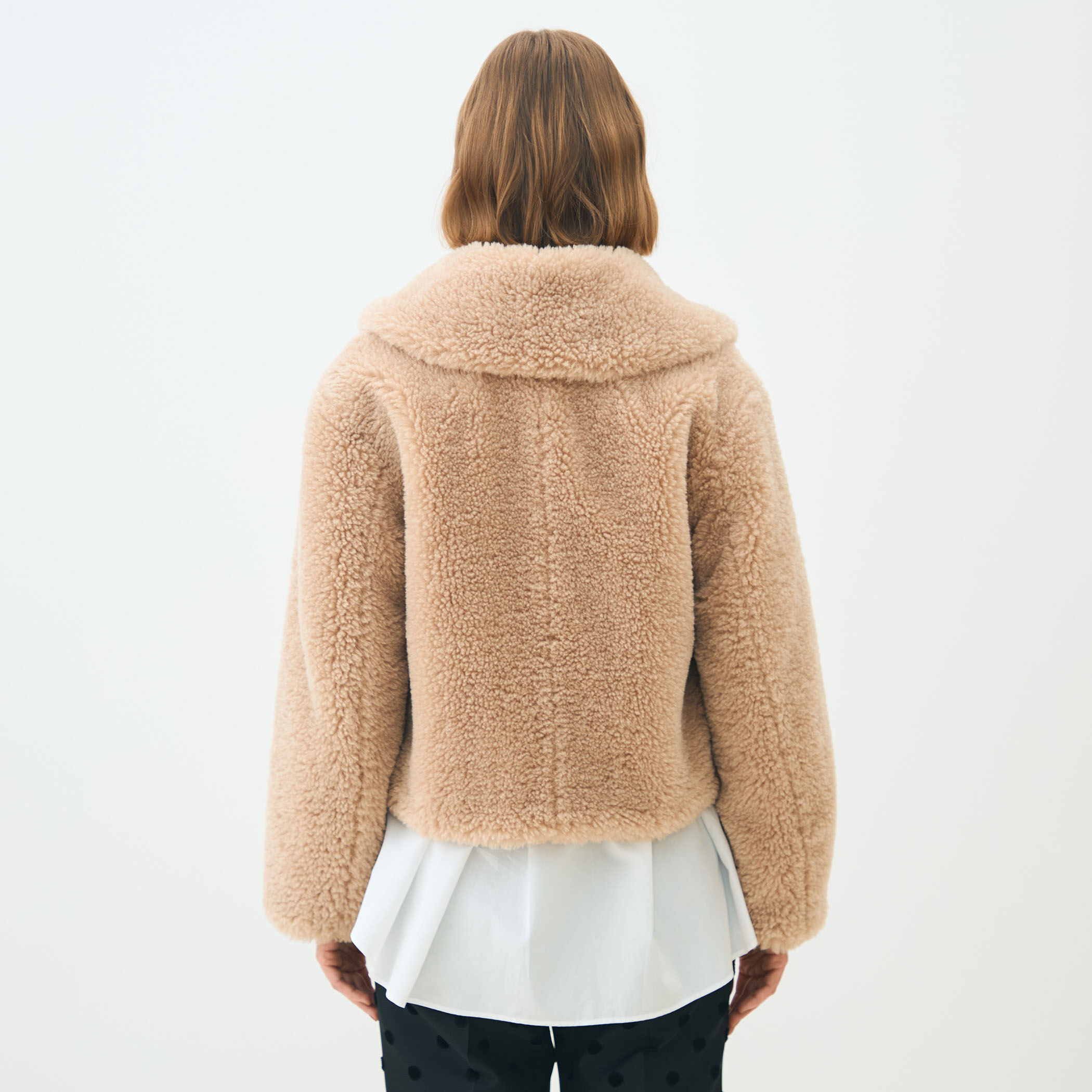 Ravissant Laviere Steiffテディーファーショートコート Ravissant Laviere Steiffテディーファーショートコート