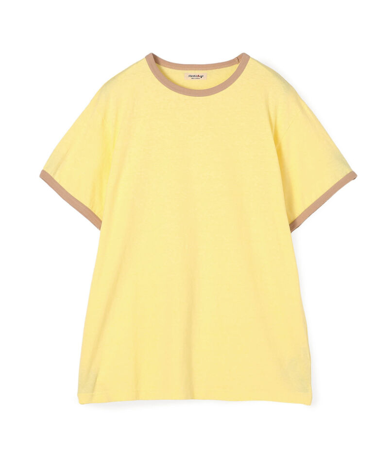 【別注】FilMelange コットン リンガーTシャツ