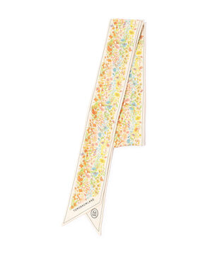 Atelier TOMORROWLAND FLOWER シルク ボウタイスカーフ