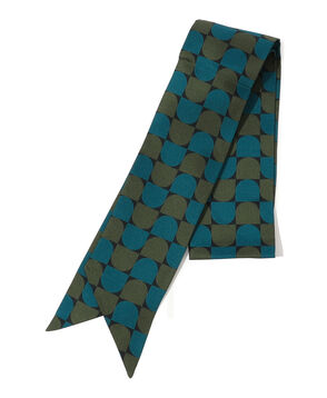 TOMORROWLAND ジオメトリック柄 シルクスカーフ