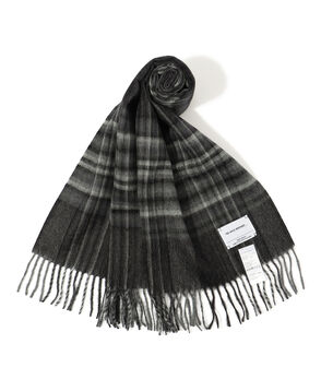 The Inoue Brothers Brushed Scarf Check