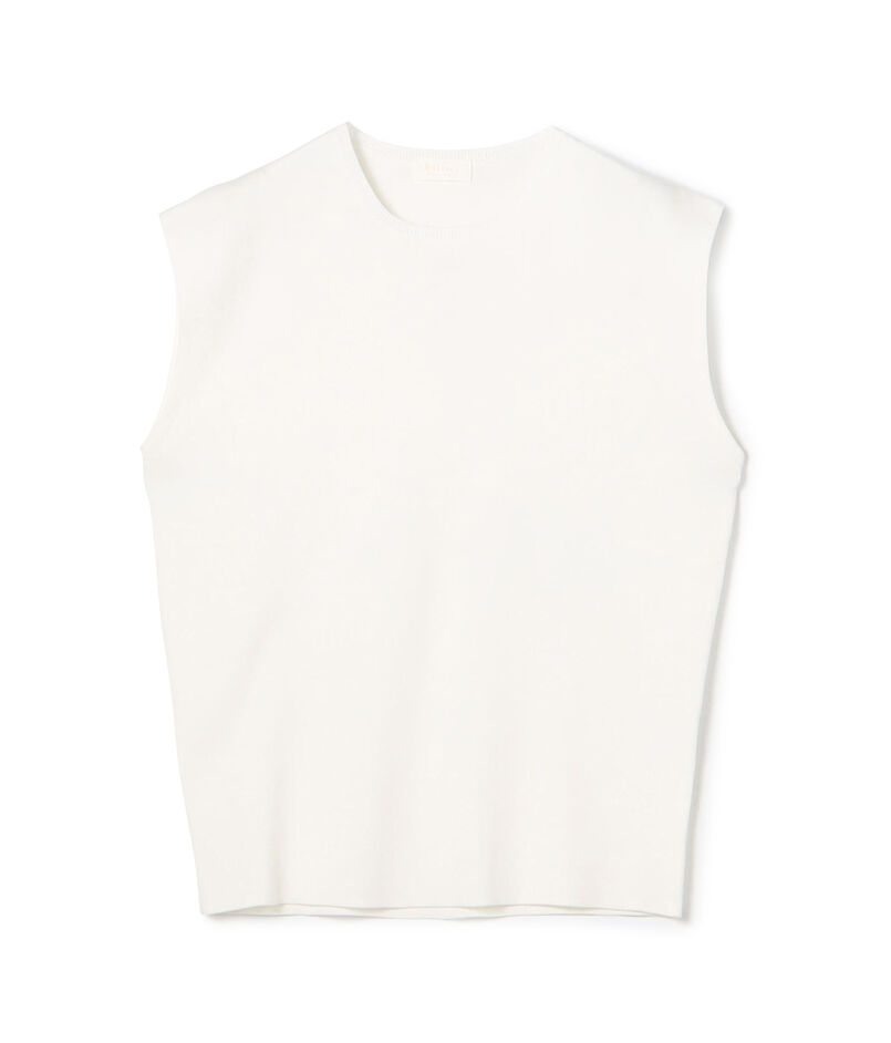 ハイゲージコットン ノースリーブプルオーバー