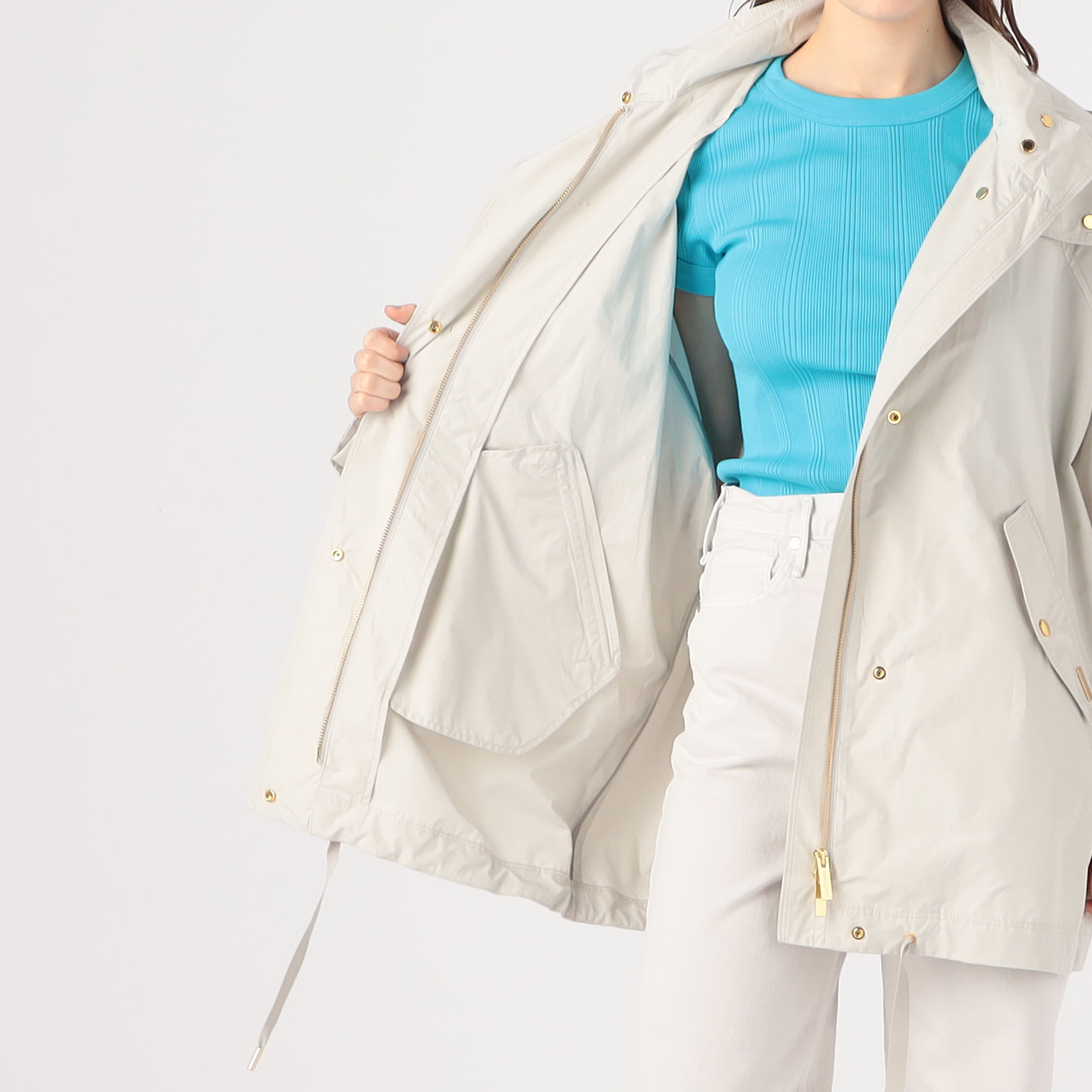 ウールリッチ アノラックブルゾンTOMMOROWLAND別注 □【別注】WOOLRICH×TOMORROWLAND ANORAK フーデットブルゾン