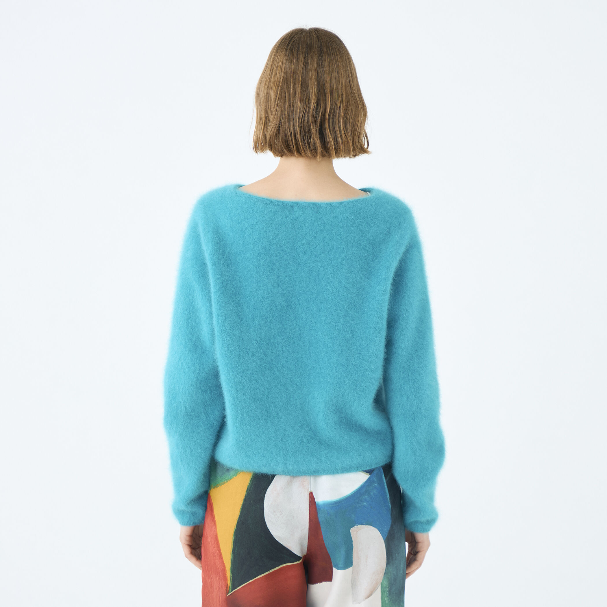 フラッフィーヤーン Vネックプルオーバー｜トゥモローランド 公式通販