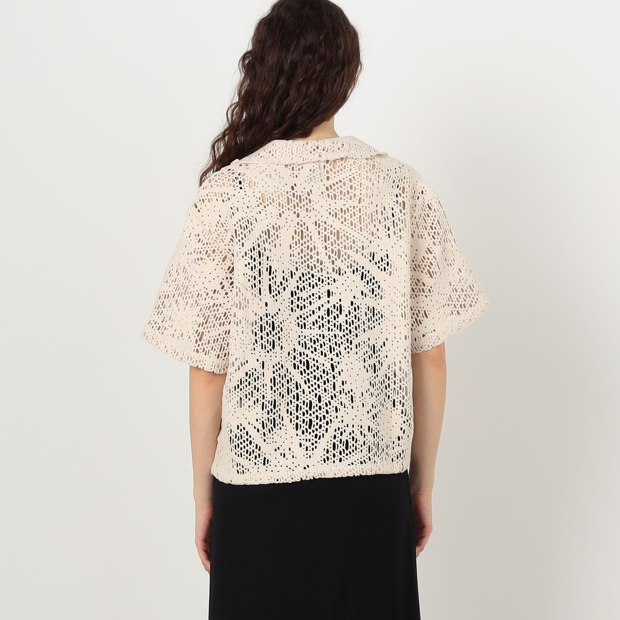 別注】OAS×Edition Crochet shirt クロシェ キューバシャツ