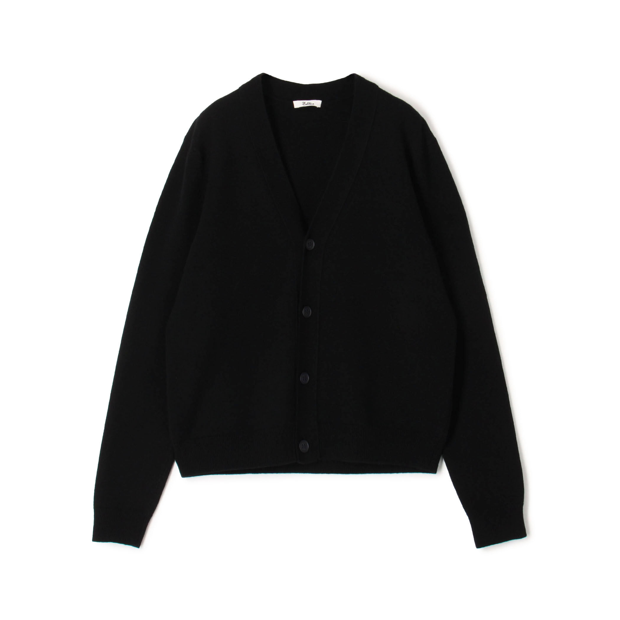 エクストラファインウール Vネックカーディガン｜トゥモローランド