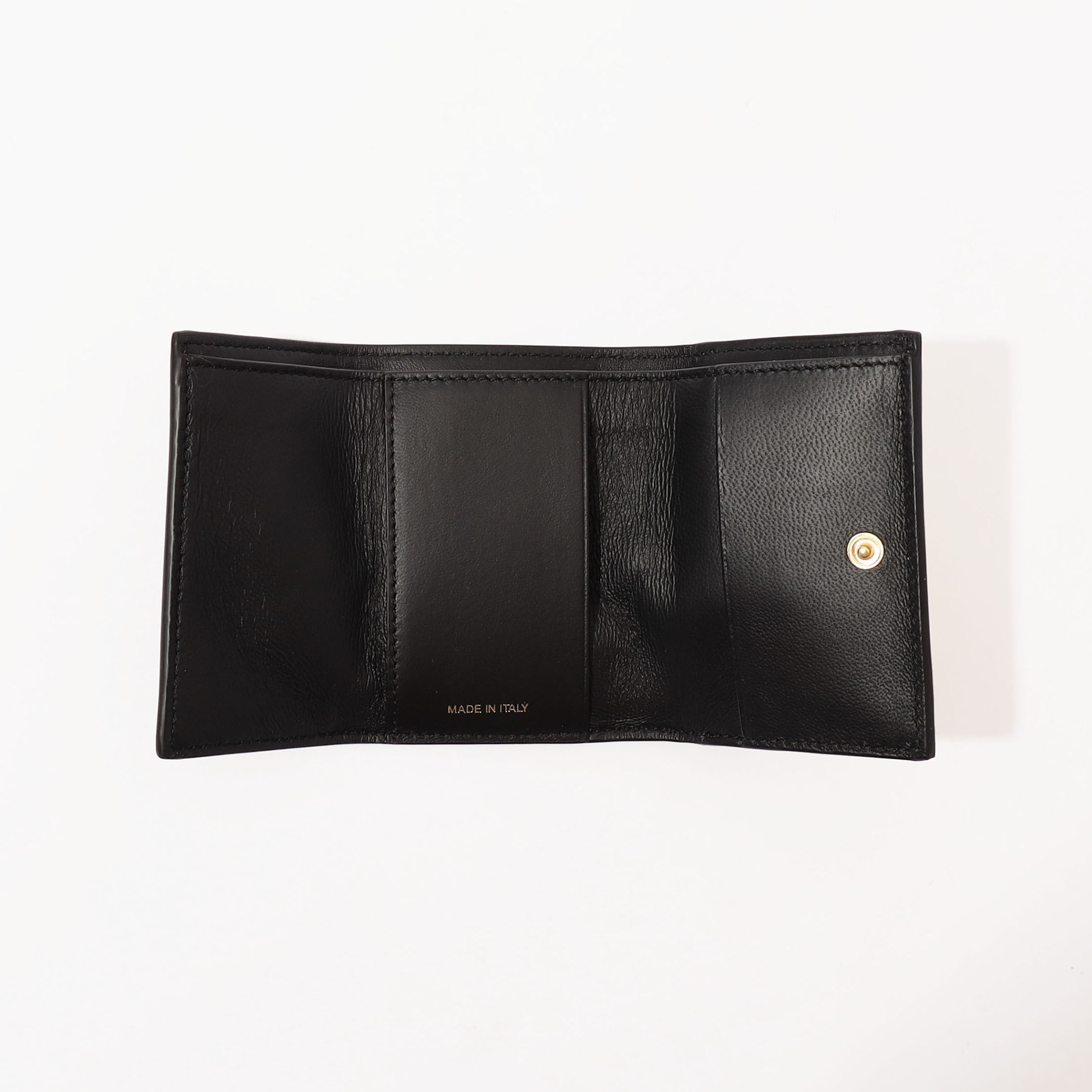 新品　MARN マルニ　カーフレザーウォレット　黒　トゥモローランド　三つ折り MARNI TRIFOLD ウォレット｜トゥモローランド 公式サイト