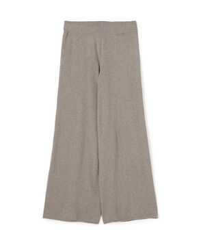 スパンカシミヤ ワイドレッグパンツ WISC1104