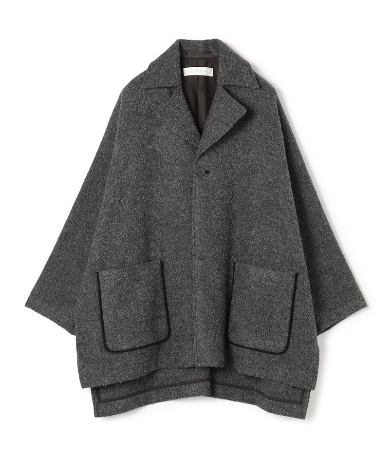 エアブークレーウール キモノコート