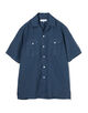 リネン ダブルポケットハーフスリーブシャツ