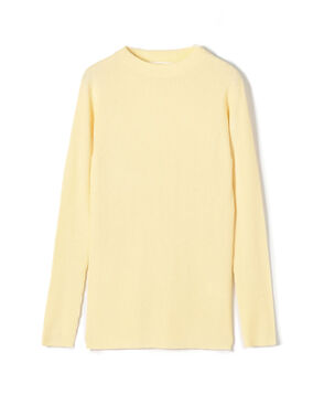 プルミエールウールリブ ボトルネックプルオーバー