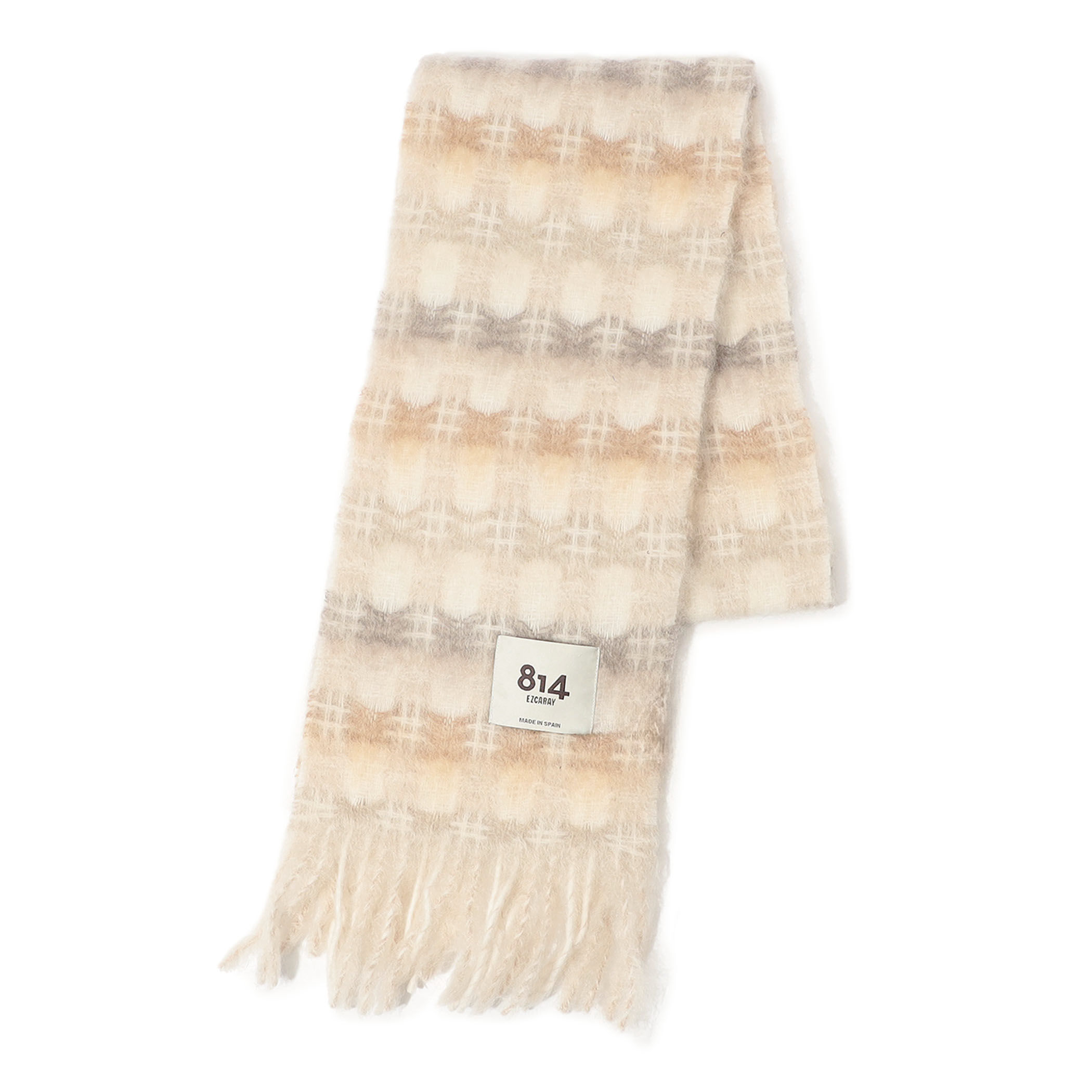 ウサギプゥトワ　ストール　モロッコ Flower Celebration 薄手ウール&シルク アリー手刺繍ストール