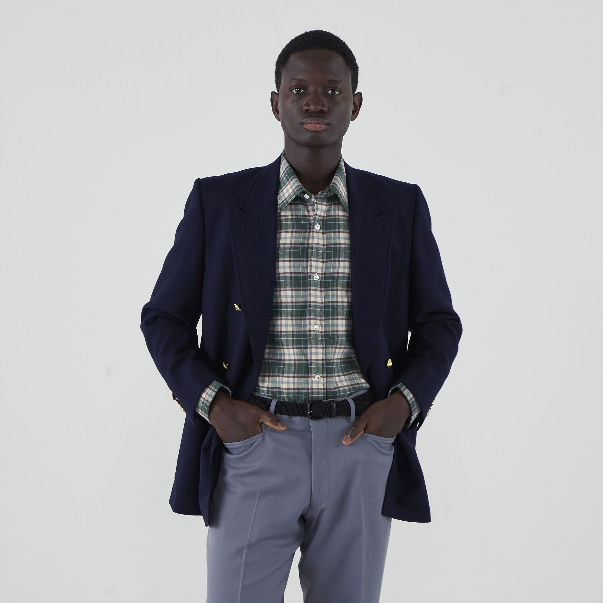 Charvet 革巻き メッシュベルト｜トゥモローランド 公式通販