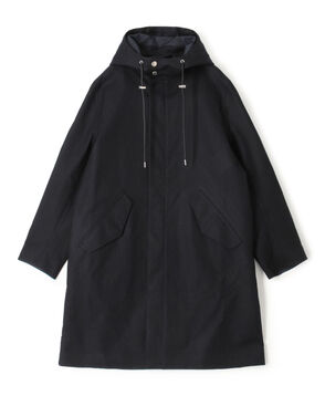 【別注】MACKINTOSH GRANISH ウールボンディング フーデッドコート