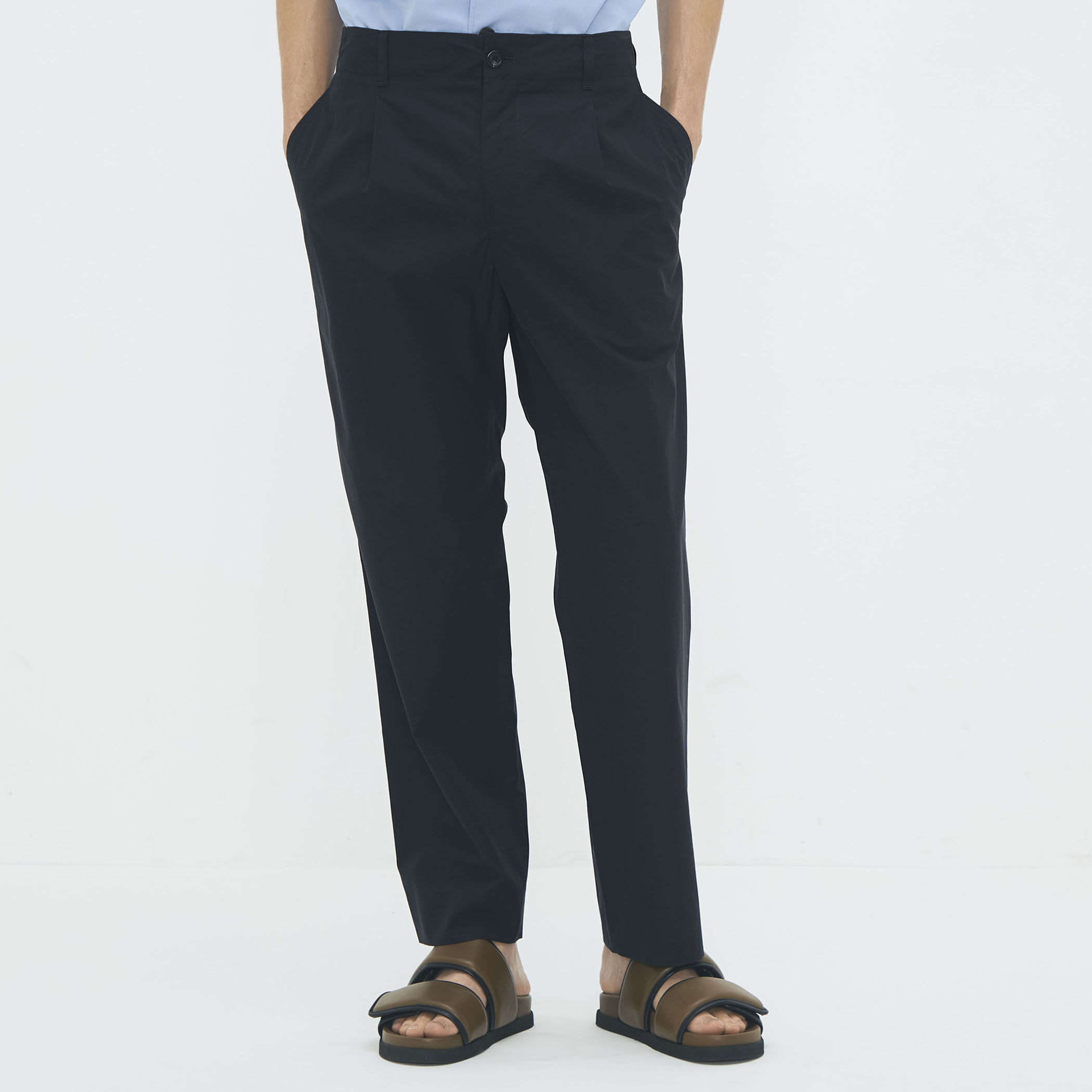 CABaN シャトルポプリン 1タックパンツ｜トゥモローランド 公式通販